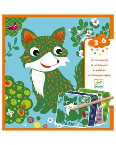 Scratch Cards For Little Ones - Country Creatures - Fsc Mix(