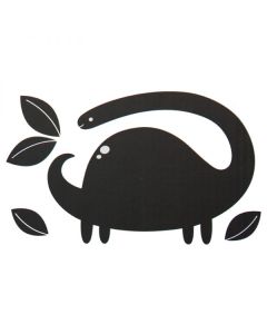 Pizarra adhesiva negra Dino Apli