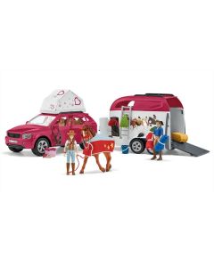 Horse Adventures With Car And Trailer Schleich