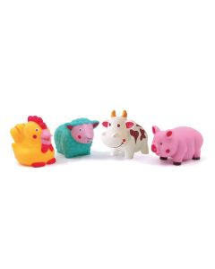 Set x 4 juguetes para el agua Farm Ludi