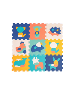 Alfombra de juego animales con textura Ludi