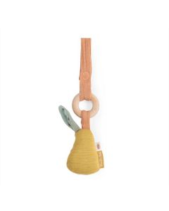 Pear Teething Rattle Trois Petits Lapins Moulin Roty