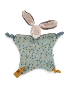 Sage Rabbit Comforter Trois Petits Lapins Moulin Roty