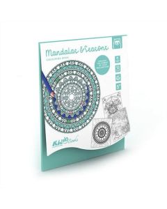 Block para colorear - Mandalas y estaciones Eureka