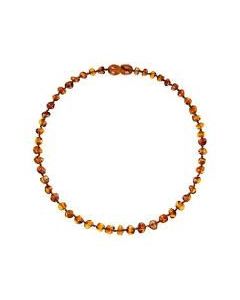 Collar Baroque Ambar perlas Cognac Amberos