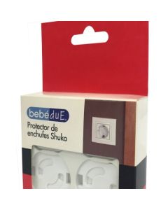 Protector de enchufe Shuko Bebedue
