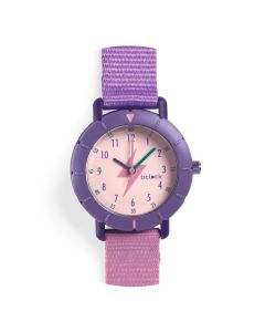 Reloj Purple Flash Djeco