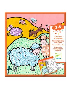 Coloring Dispenser, Farm Djeco