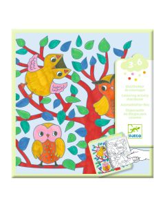 Coloring Dispenser, Forest Djeco