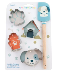 Moldes para Galletas y Espatula - Perro Stephen Joseph