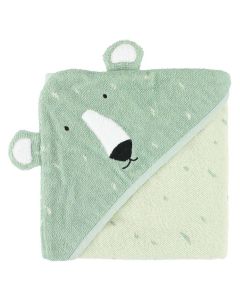 Hooded Towel - 75X75Cm - Mr. Polar Bear Trixie