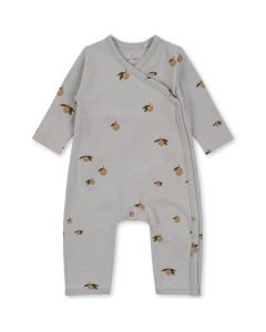 Basic Newborn Onesie Gots - Lemon Harbor 6M Konges Sløjd