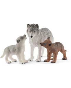 Mother Wolf With Pups Schleich