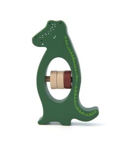 Baby Wooden Rattle Crocodrile Trixie