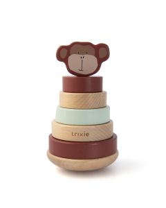 Wooden Stacking Toy - Mr Monkey Trixie