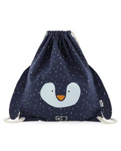 Drawnstring Bag - Mr. Penguin Trixie