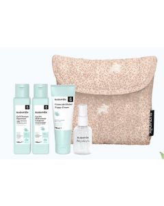 Neceser de viaje rosa Suavinex