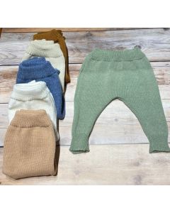 Pantalon verde 9-12m Miau