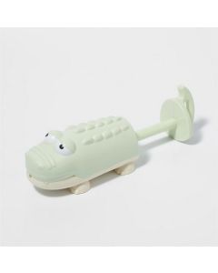 Pistola de agua cocodrilo verde pastel Sunnylife