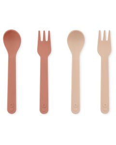 Spoon and Fork 2-pack Rose Trixie