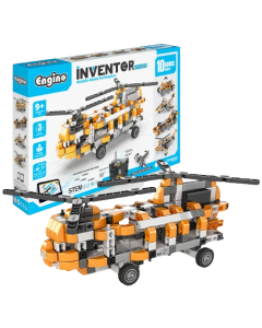Inventor Motorized Helicóptero Doble Hélice + 10 Mod. Engino