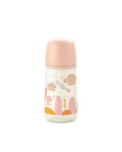Biberón 270Ml Anat. 0-6M Flujo M Dreams Rosa Suavinex