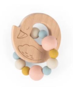 Swan Teething Ring La Petite Ecole De Danse Moulin Roty