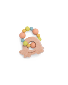 Turtle teething ring rattle Trois Petits Lapins Moulin Roty