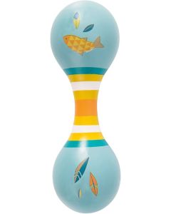 Blue Double Maracas Le Voyage D'Olga Moulin Roty