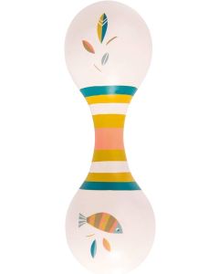 Cream Double Maracas Le Voyage D'Olga Moulin Roty