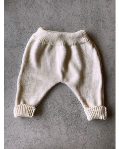 Pantalon basico 6 a 9m marfil Miau