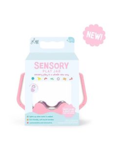 Jarra de juego sensorial Pink Glo Pals