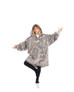 Poncho Glow 4-12 años Mariposas Kanguru