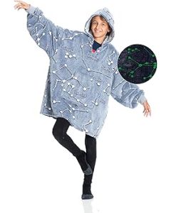 Poncho Glow 4-12 años Constelaciones Kanguru