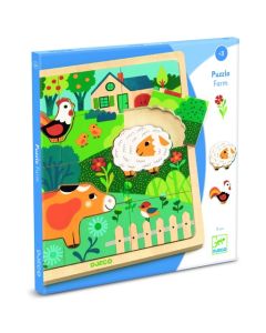 Puzzlo Farm Djeco