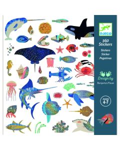 Ocean Metallic Stickers Djeco