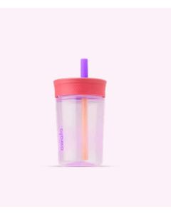 Vaso con sorbito 444ml Lila/Fucsia Owala