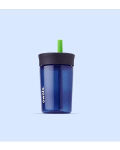 Vaso con sorbito 444ml Azul/Verde Owala
