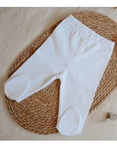 Pelele pretina normal blanco 0/3 Mon Petit