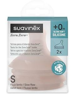 Pack Tetinas Zero Flujo S (Poco) - Medium Suavinex