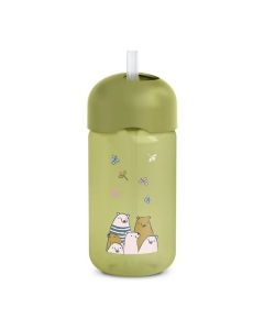 Vaso de Pajita Bears Verde Suavinex