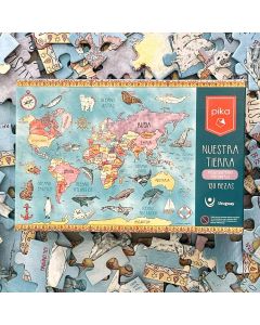 Puzzle Nuestra Tierra 120pz Pika