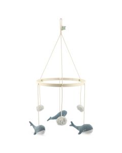 Crib Mobile - Whale Trixie