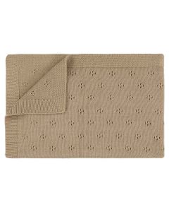 Knitted Blanket - 75X100Cm - Sand Trixie