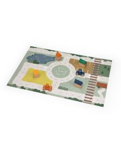 Wooden Road Puzzle With Accessories Trixie