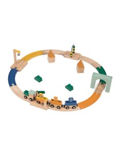Wooden Railway Set Trixie