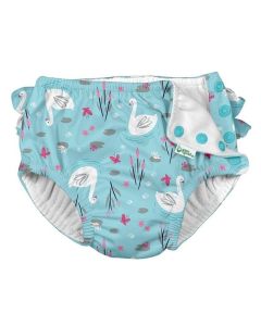 Bombacha de baño - Cisne Celeste 18m Green Sprouts