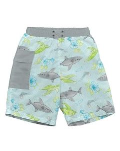 Short de baño con pañal Tiburones 24m Green Sprouts