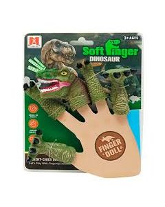 Titeres de dedo Dinos verde Apli