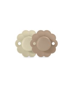 Chupete Fisio 0-6M - Redondo Wonder Beige / Marrón Suavinex